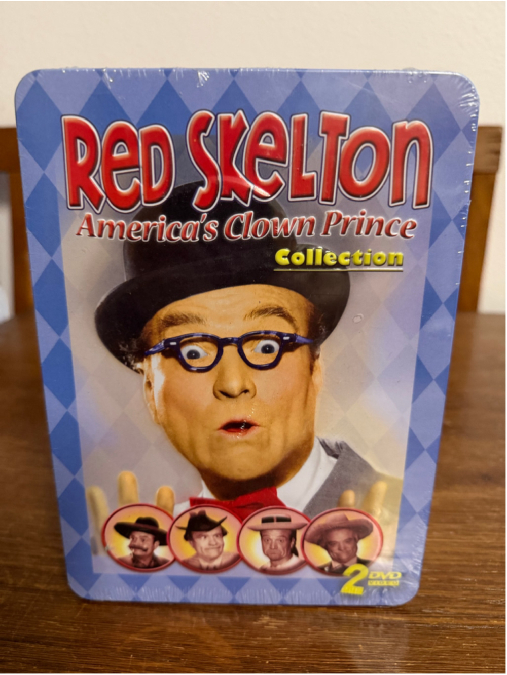 Red Skelton America’s Clown Prince Collection 2 DVD Tin NEW Factory Sealed